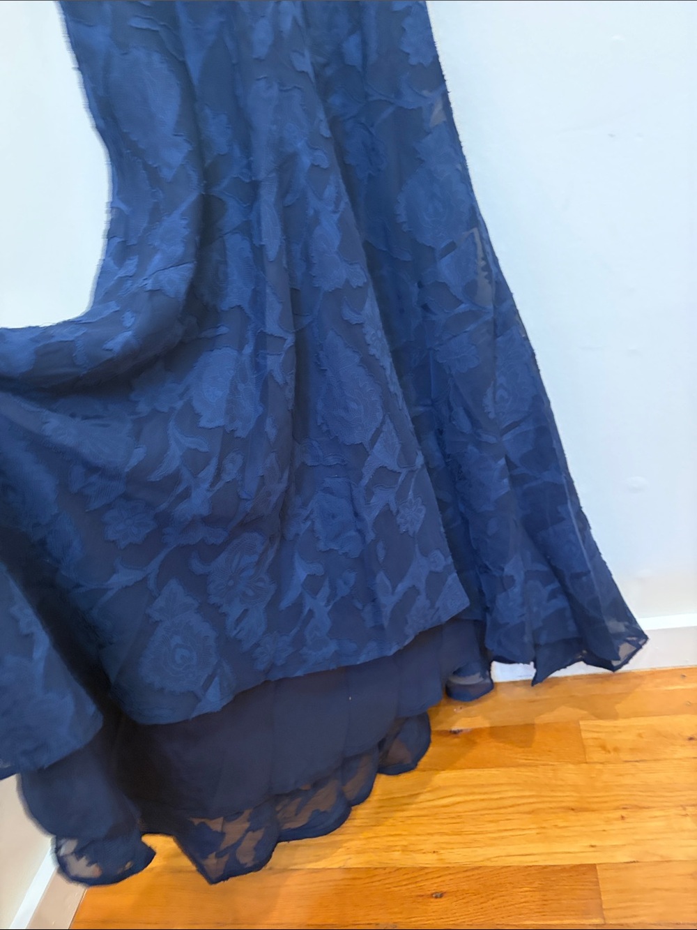 Princess Polly Navy Blue Floral Maxi Dress